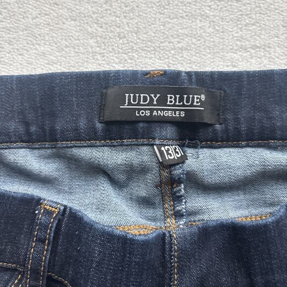 Judy Blue Womens 13 / 31 Skinny Fit Pull On Elastic Waist Jeans JB8846 - Picture 5 of 13